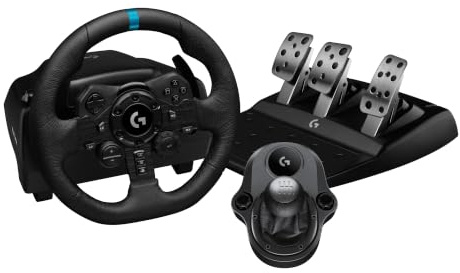 Logitech G G923・Lenkrad-・Pedale- und Schaltknüppel-Set (991-000531)