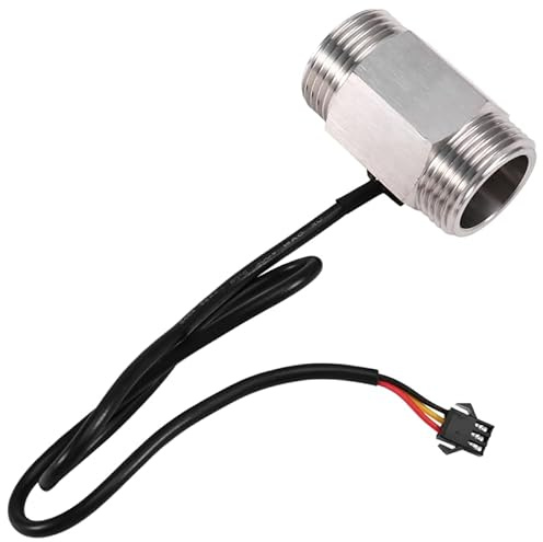 1Inch Hall Effect Flow Meter Water Flow Sensor Liquid Flow Meter Industrial Fluid Flow Rate Sensor For Plumbing