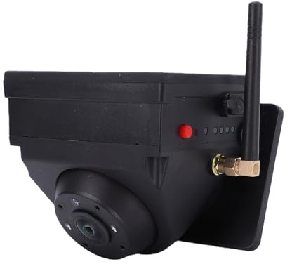 CHICIRIS Cámara de Retroceso Magnética Inalámbrica para Remolques, 1080P WiFi con Ángulo Amplio de 130° y Alcance de Transmisión de 150m, Tipo C Solar Recargable para RV Barco