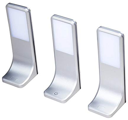 Lampade sottopensili a LED Lampada da cucina Lampade da cucina Pannello Lampada sottopensile Cucina, selezione: SET da 3 pezzi, colore della luce: bianco neutro