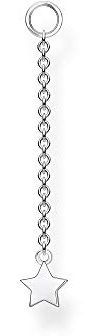 Thomas Sabo Damen-Ohrring-Anhänger Ear Charm Ear Candy Stern lang 925 Sterling Silber 1 Stück