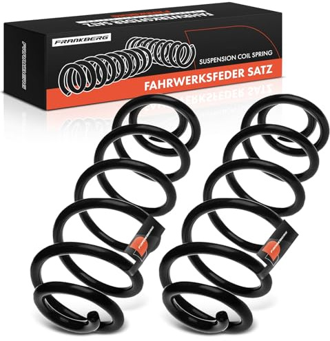 Frankberg 2x Federn Fahrwerksfeder Hinterachse 8R0511115AN | Kompatibel mit Q5 8RB