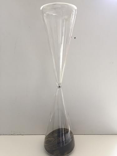 MASCAGNI CASA Sanduhr mit zweifarbigem Sand aus Glas 50 cm