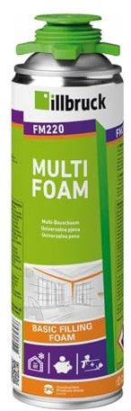 FM220 Bauschaum Montageschaum Pistolenschaum Multischaum Fensterschaum hohe Schalldämmung Wärmedämmung 500ml Kombisets (ohne Reiniger/ohne Schaumpistole, 1x 500ml)
