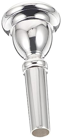 JOINPAYA Euphonium Zubehör für Blasinstrumente aus Kupfer mit Silberbeschichtung Mundstück Ersatzmundstück Eleganter Klang und Spielkomfort für Anfänger und Schüler