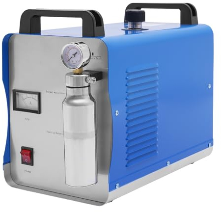 Loobiiny Pulidora acrílica,Máquina de pulido de llama,Dispositivo de soldadura de agua de pantalla digital con pistola de soldadura,Generador de llama de gas Pulidora