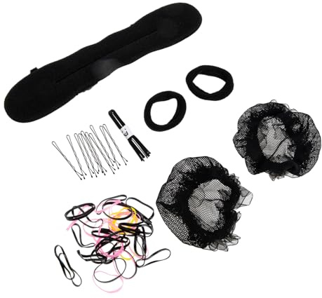 Gogogmee Accesorios Cabello Redes Elásticas Invisibles de Redecillas para Moño para Mujeres y Niñas Herramienta de Peinado para Cabello