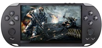 TAQY 5,1 Pouces Console de Jeux vidéo Plusieurs simulateurs classiquejeux gratuits Peut sauver Console de Jeu électronique Jeux Portables Appareil de Jeu Portable rétro Jouets Cadeaux Enfants