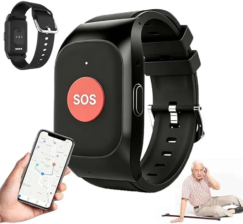 LISTaRSw Reloj con Alarma Personal para Personas Mayores