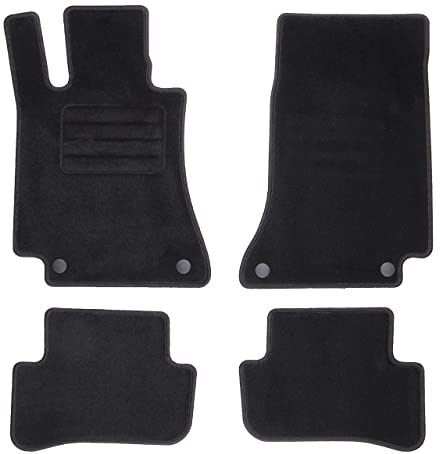 TEXER Textil Fußmatten Passend für Mercedes-Benz C-Klasse W205 Bj. 2014- Basic