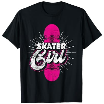 Skater - Skateboard da ragazza Maglietta