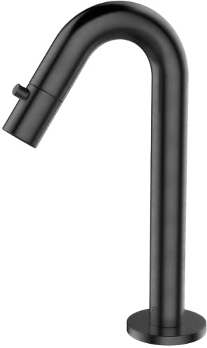 Essebagno Indus robinet lave-mains eau froide gris gun métal