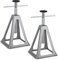NAIZY Cavalletto Parcheggio Cavalletti Veicoli Supporti Regolabili Altezza 28-43 cm Accessori Roulotte Fino A 1000 kg Portata per Auto, Caravan, Camper, Rimorchi, 2 Pezzi