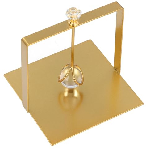 Papierserviettenhalter, Rechteckiger Serviettenhalter, Taschentuchständer, Elegante Dekoration, Aufbewahrung für die Küche (Golden)