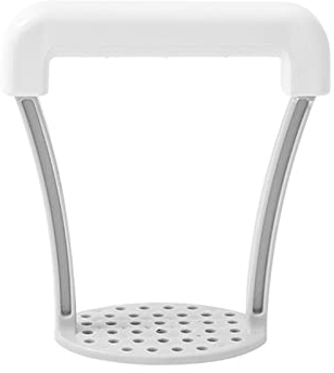 Presse-purée en plastique pressé pour pommes de terre - Outil de cuisine - Facile à prendre en main - Petits trous