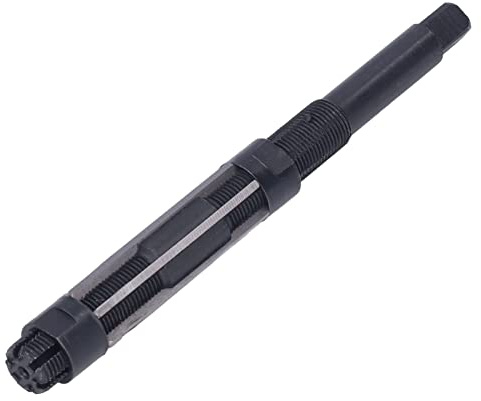 Escariador Ajustable Escariador Manual 9SiCr, Vástago Universal de 23 a 26 Mm, Alta Precisión de Pulido y Duradero, Ampliamente Utilizado con Acero, Aleación de Aluminio y Más