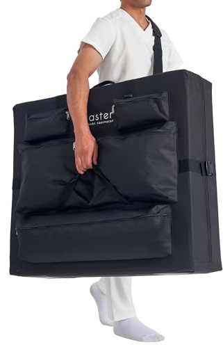 Master Massage - Funda de transporte universal de nailon para mesa de masaje portátil, color negro