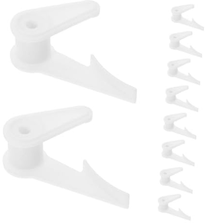 DOITOOL Clips Dinstallation Pour Luminaires 10 Pièces Support De Lampe De Plafond Led Luminaires Encastrés Kit De Support De Montage Sécurisé Au Plafond Blanc