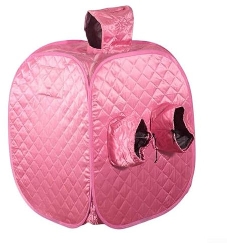 Hasaller Tentes de sauna personnelles en tissu imperméable portable, tente de sauna personnelle, tente de sauna à la maison, tente de sauna, isolation rose, hammam léger pour spa perso-nal
