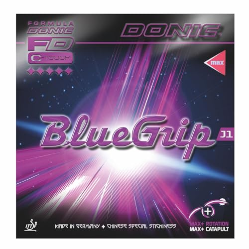 DONIC Rivestimento BlueGrip J1 (rosso, Max)