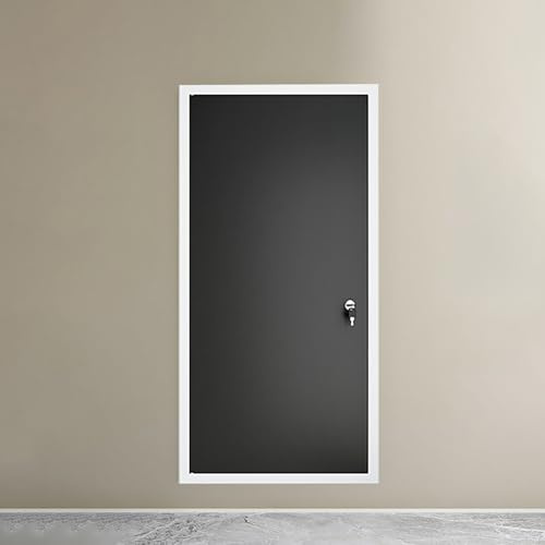 Panel de acceso para ático de inspección, puerta de acceso oculta a la pared, con pestillo de llave, puerta de servicio de fontanería