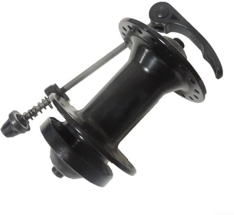 Moyeu de roue avant à 36 trous avec dégagement rapide 100 mm pour VTT, vélo de route, pièces de vélo de route, construction en acier compatible avec freins à disque