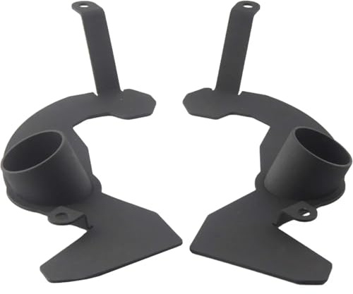 RVIFY Tubo Carburante Piastre di Supporto per Il Raffreddamento dei Freni in Alluminio, Uscita del Condotto dell'Aria Adatta per BMW E92 E90 M3