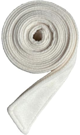 TERNCOEW Cinturón de cintura para mujer, abrigo de lana cepillada de felpa decorada, longitud ajustable, corsé de doble cara, repuesto de gabardina de repuesto para mujer, blanco leche, Talla única