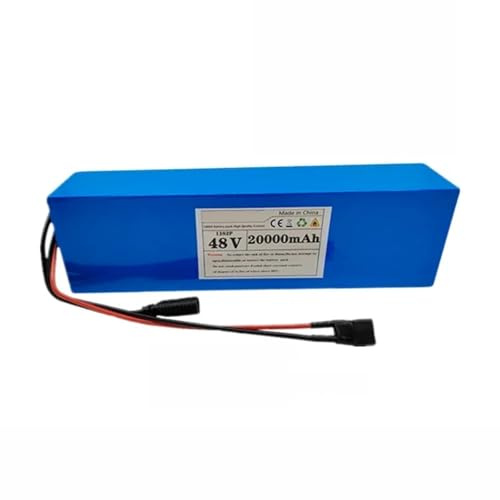 48V 20AH Batteria Agli Ioni Di Litio Per Biciclette Elettriche 13S2P Batteria Al Litio Batteria Impermeabile Per Monopattini Elettrici Per 200W ~800W Motore XT90