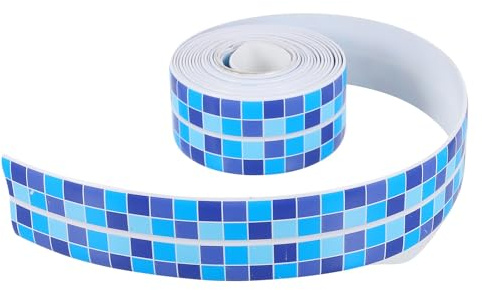 Mipcase Waterproof Self-adhesive Bathroom Seam Filler Tape 3.2m X 3.8cm for Kitchen Sink, Toilet Crevice Strip, Wall Corner Sealant for Shower and Washbasin