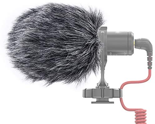 YOUSHARES Microphone Bonnette, Bonnet Anti Vent en Plein air pour Rode VideoMicro et VideoMic Me Me-L