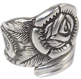 Besteckschmuck Ring, ca. 56 (18) Ring aus Besteck