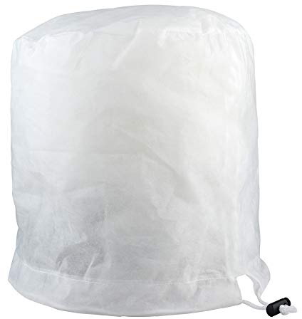 JYCRA Funda protectora para plantas de invierno, 3D, redonda, anticongelante, forro polar, con cordón, para flores, arbustos, árboles