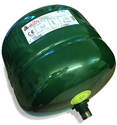 Vaso di espansione polifunzionale DP 24 a membrana fissa con guaina protettiva per acqua sanitaria o riscaldamento (24 litri)