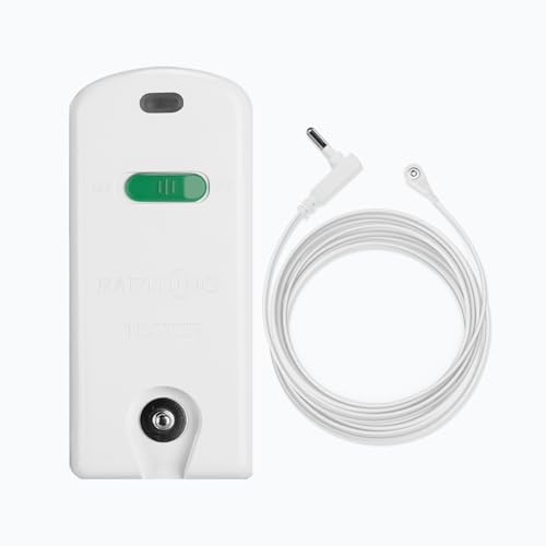 RIQINXIN Grounding Tester Continuity Tester for Grounding Mat, Sheets, Pads, Blankets, Pillow Cases Use to Test Effectiveness of Earth Connected Products Universal 15ft Cord