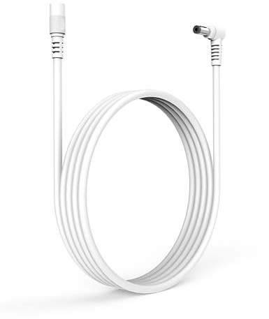 Tonton DC Verlängerungskabel 2M, 5,5mm x 2,1mm Netzteil Adapter für Reolink RLC-410W, E1 Outdoor, RLC-511WA, RLC-510WA, RLC-520A, RLC-510A, RLC-820A, RLC-810A, RLC-823A, RLC-811A, RLC-822A, RLC-523WA