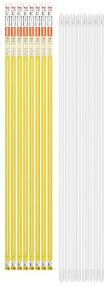 Osram LED-Röhren für elektronische und elektromagnetische Vorschaltgeräte, 24 W, G13, Tube, double-ended, 3000 K, LEAD FREE Glas, Warm weiß, 8-er Pack