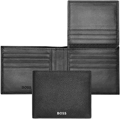 Hugo Boss Classic Grained Card Case Black