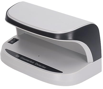 Rilevatore di Banconote Contraffatte con Luce UV LED, Verificatore di Denaro Portatile AL 09, Rilevatore Automatico di Denaro Falso On/off per Banconote, DC5V 2A