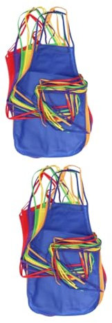 OKUMEYR Stk Kinderschürze Kunst Kinder Künstlerschürze Malschürze Für Bastelschürze Für Backschürze Für handwerk Zeichnen Schürze Jugend