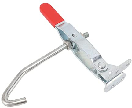 OUCRIY J Hook Type Toggle Clamp Quick Hold Pull Latch Action Pull Hook Type Mechanical Hook Toggle Clamp