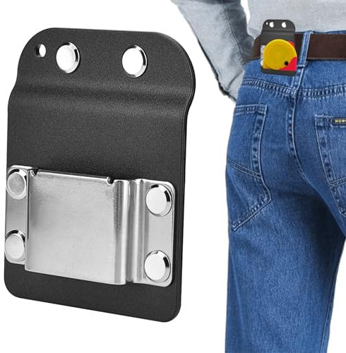 outil Support Robuste Clip-on pour Ceinture à Outils, Support de Forage, Rangement pour Perceuse sans Fil, Visseuse à Chocs, Cloueur, Mètre Ruban