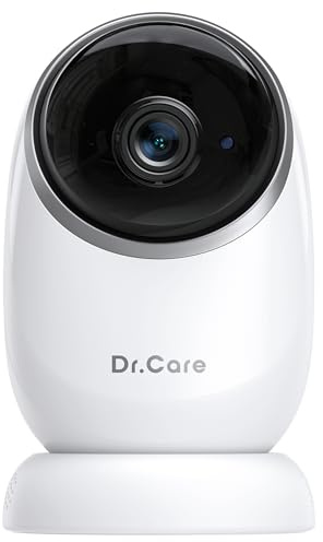 Dr.Care Add-on Baby Camera NovaView/VAVA Baby Monitor, Night Vision, Real-Time/VOX,2X/4X Zoom,Pan & Tilt,1000ft