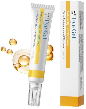 Crema reafirmante para los ojos, blanqueadora, hidratante, no grasa, 30 ml, crema de gel para el contorno de los ojos, tratamiento antiedad para mejorar la elasticidad, para mujeres y niñas