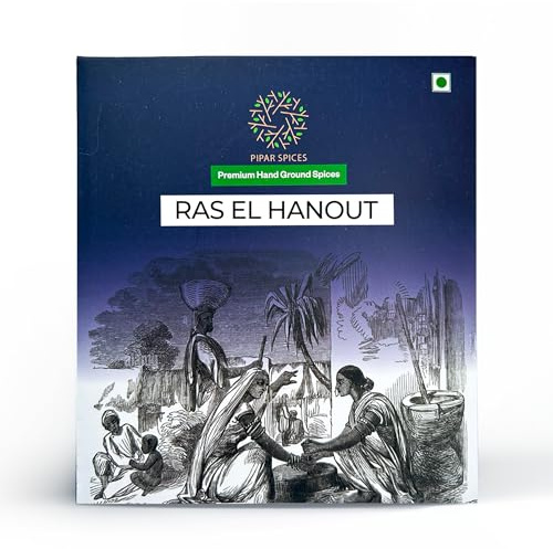 Pipar Spices Ras el Hanout, 100g (3.5 oz) | Hand Grounded For Rich Aroma And Flavor.