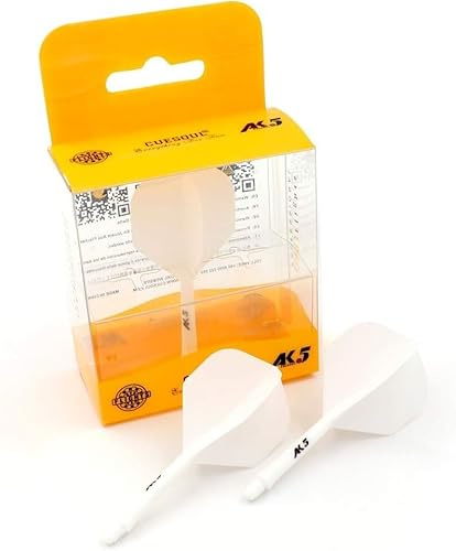 CUESOUL - Tero Flight System AK5 Rost Standard - White - Dart Flights S