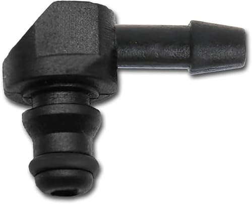 Autocraft Rücklaufverbinder Diesel-Injektor L-Form für Bosch Common-Schiene Serie 110 mit Dichtung, 5,7 mm x 4,85 mm, Winkel, Gewinde