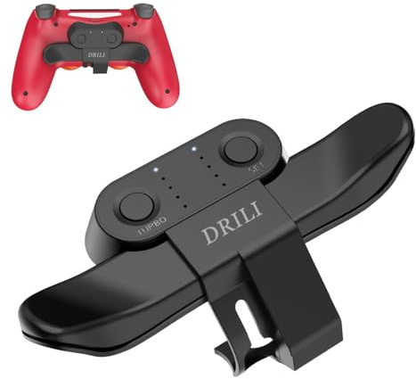DRILI Paddle für PS4 Controller, 10 Tasten Erweiterung für PS4 Controller