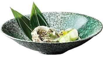 EINES Plateaux à Sushis Bol Grande Assiette Vaisselle Assiette Creuse Assiette Creuse Japonaise Grande Assiette Assiette à Salade de légumes Assiettes de Pâtes(B)