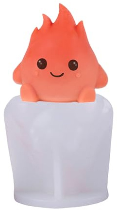 Silikonformen mit Flamme für Seife, Süßigkeiten, Schokolade, Fondant, Kuchen, Fondant, Backwerkzeug, Schokoladenform